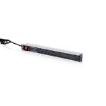 Digitus 1U PDU,19" Switched Surge protected, Filter