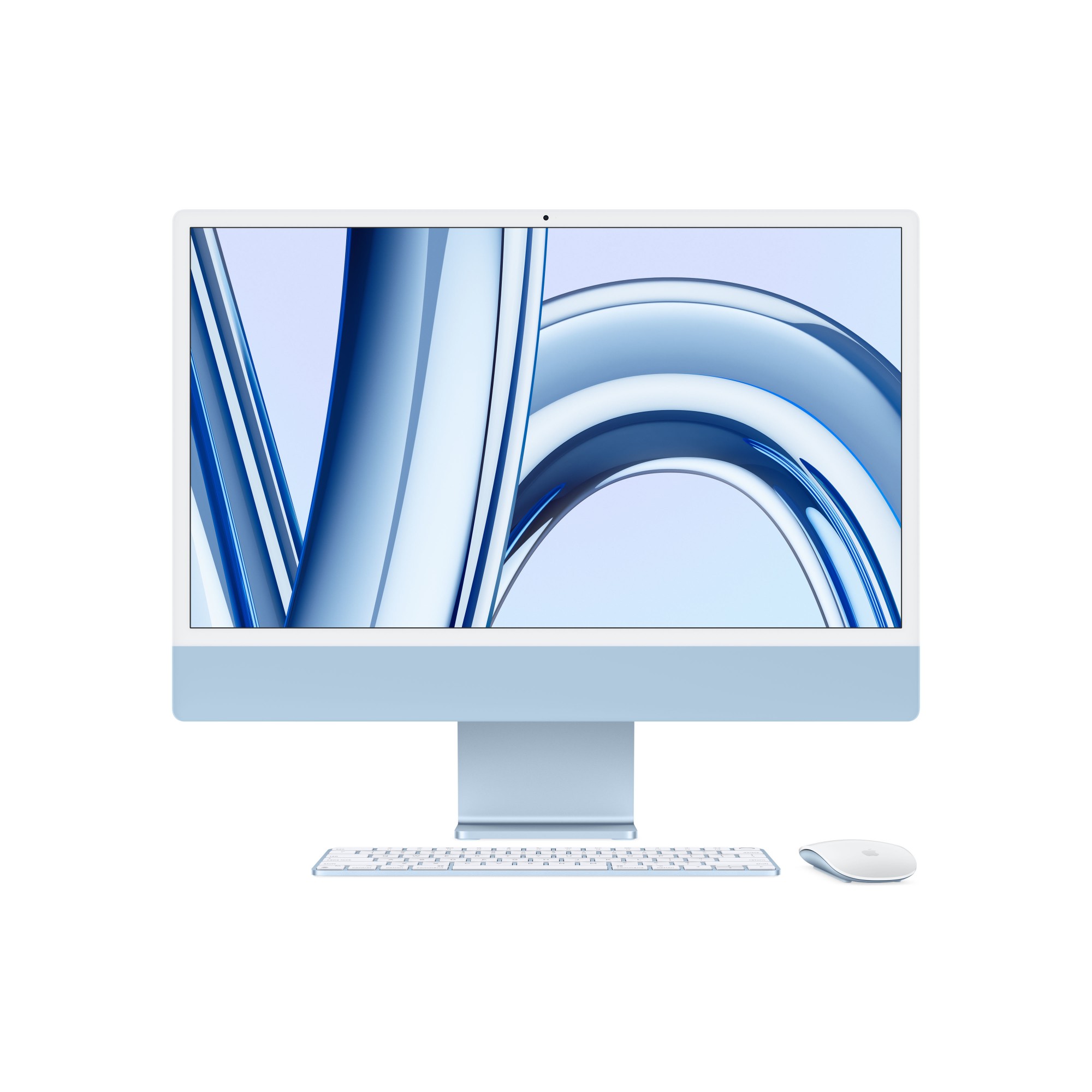 MQRC3D/A APPLE 24-inch iMac with Retina 4.5K display: Apple M3 chip with 8-core CPU and 8-core GPU (8GB/256GB SSD) - Blue