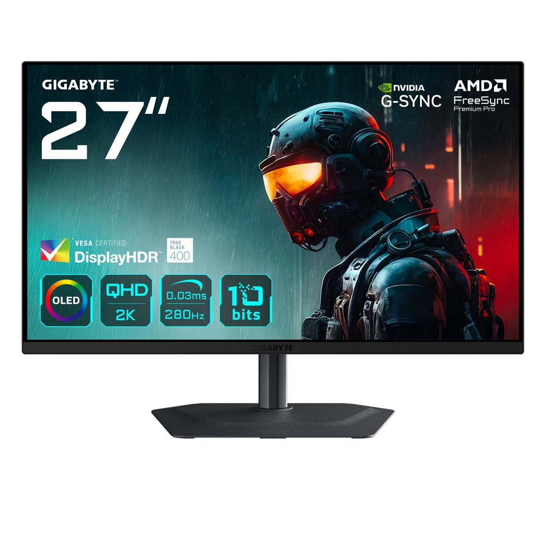 Gigabyte OLED-Display MO27Q2A - 68.6 cm (27) - 2560 x 1440