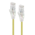ALOGIC 1.5m Yellow Series Alpha Ultra Slim Cat6 Network Cable, UTP, 28AWG