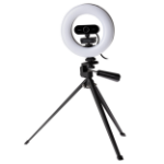 Praktica Full HD Webcam, Ring Light & Tripod Kit