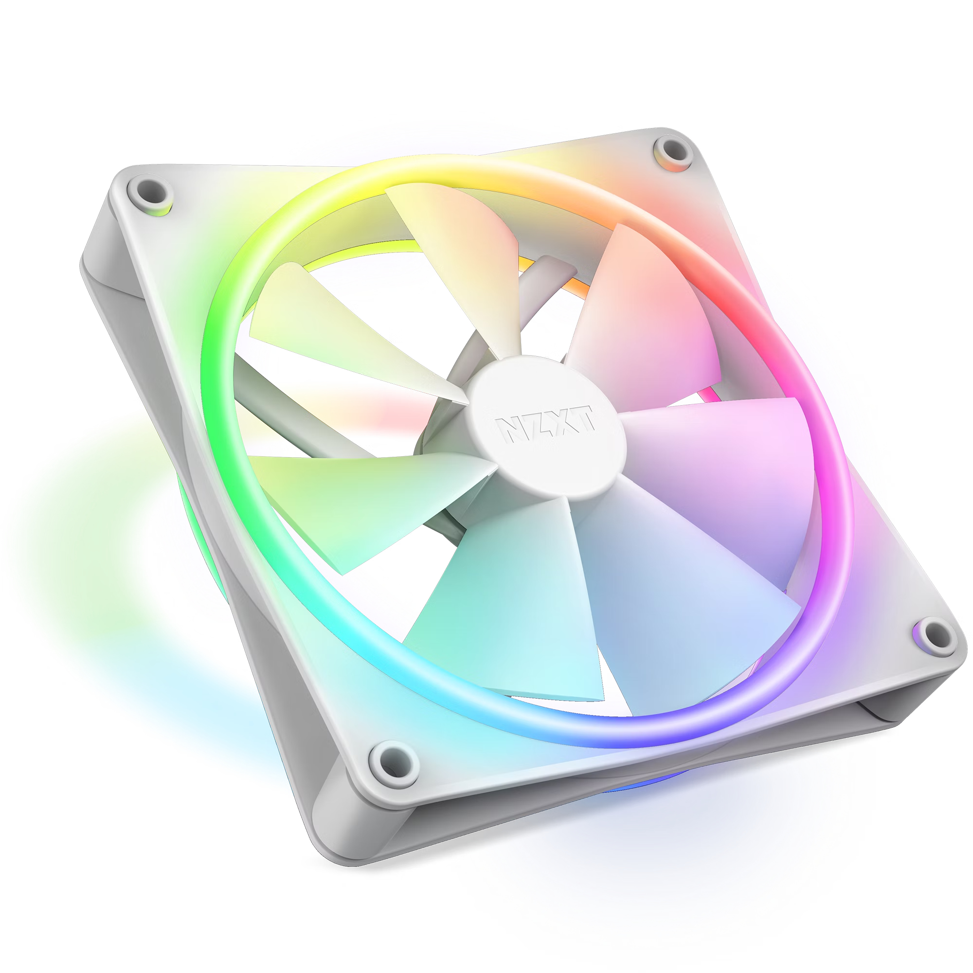 Image of NZXT F120 RGB DUO Fan 12 cm White 1 pc(s)