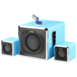Technaxx Musicman BT-X3 luidspreker set 27 W Universeel Blauw 2.1 kanalen 12 W Bluetooth