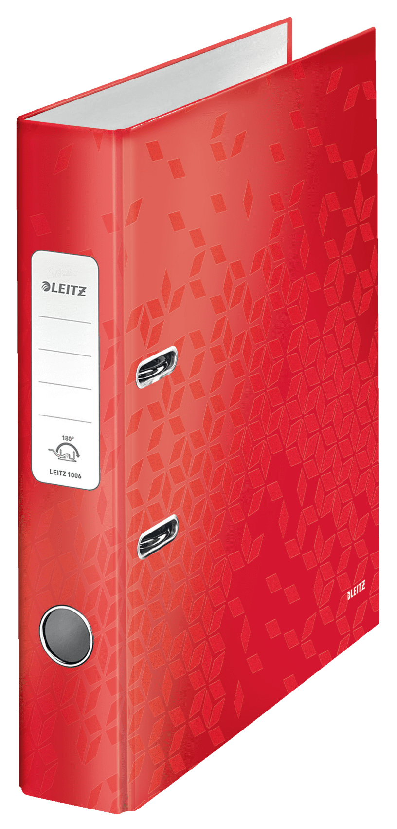 Image of Leitz WOW ring binder A4 Red