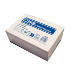 CTS UP A4 Polypropylene Cut Flush Folder Pack of 100 - Clear