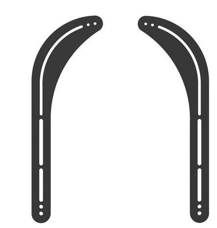 Image of Vivolink VLMSB3270 speaker mount TV bracket Black