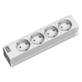 Image of Bachmann 333.0122 power extension 2 m 4 AC outlet(s) White