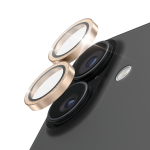 PanzerGlass ® Hoops® Glitter Gold Camera Lens Protector iPhone 17 | iPhone 16 | 16 Plus