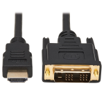 Tripp Lite P566-010 video cable adapter 120.1" (3.05 m) HDMI DVI-D Black