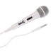 PDT RockJam Wired MicrophoneMC303- White