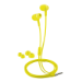 LogiLink HS0043 headphones/headset Wired In-ear Calls/Music Yellow