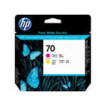 HP C9406A|70 Printhead magenta + yellow 130ml for HP DesignJet Z 2100/3100/3200/5400/PhotoSmart B 9180