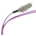 Lanview LVO231808 InfiniBand/fibre optic cable 2 m LC Purple