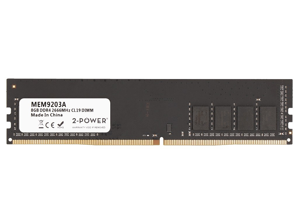 2-Power 2P-01AG834 memory module 8 GB 1 x 8 GB DDR4 2666 MHz