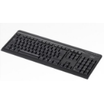 Fujitsu KB410, PS/2 keyboard PS/2 French Black