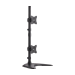 Tripp Lite DDR1527SDC Dual Vertical Flat-Screen Desk Stand/Clamp Mount, 15 in. to 27 in. Flat-Screen Displays