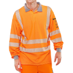 BEESWIFT Arc Flash GO-RT Polo Shirt Orange M
