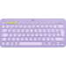 Logitech K380 Tastatur Universal Bluetooth QWERTZ Deutsch Lavendel