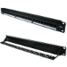 FDL 24 PORT CAT.6 PATCH PANEL 1U - THROUGH COUPLER