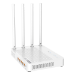 TOTOLINK A702R-V4 wireless router Fast Ethernet Dual-band (2.4 GHz / 5 GHz) White