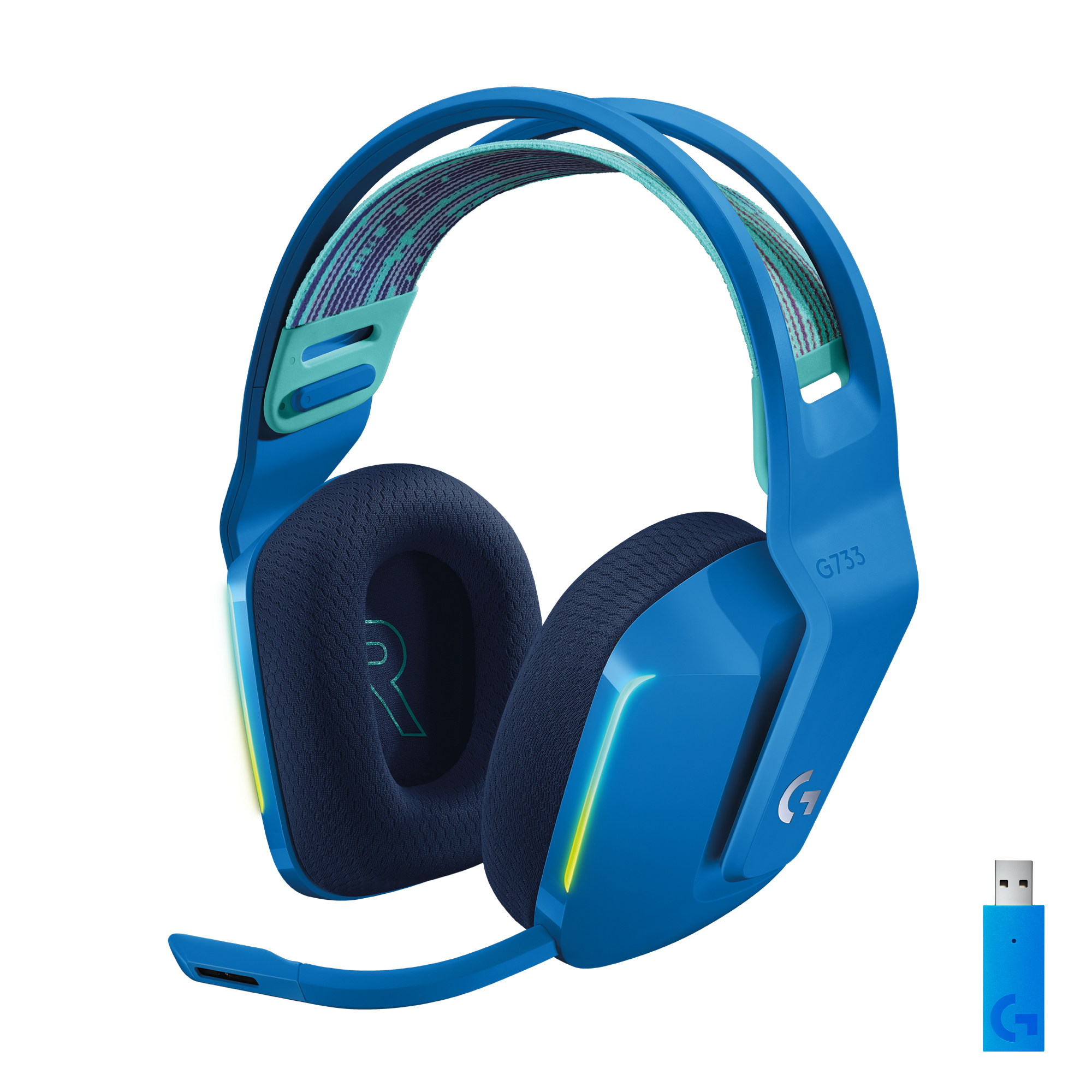 Logitech G G733 LIGHTSPEED Wireless RGB Gaming Headset - Wireless...