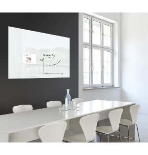 Sigel GL211 magnetic board Glass White