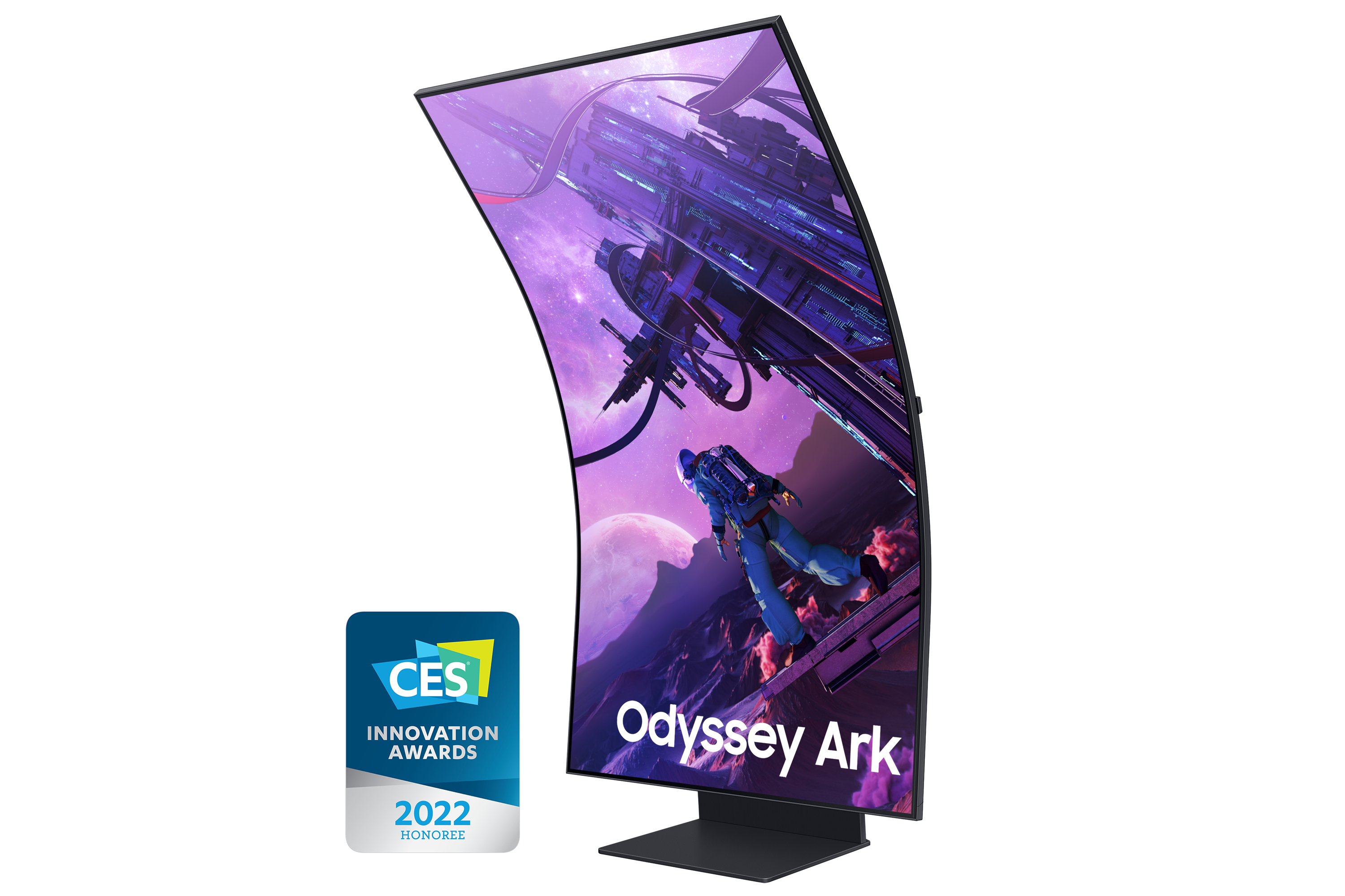 Image of Samsung Odyssey ARK computer monitor 139.7 cm (55") 3840 x 2160...