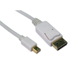 Cables Direct Mini DP - DP 5m Mini DisplayPort DisplayPort White