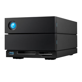 Image of LaCie 20TB LaCie 2big V2 Dock Thunderbolt 3 2-Bay RAID 0/1/JBOD Up...