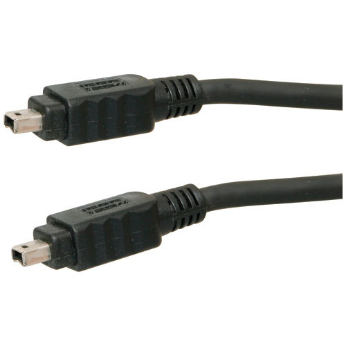 ICIDU FireWire 4-4 Cable, 3m Svart