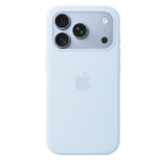 Apple iPhone 18 Pro Silicone Case with MagSafe - Crisp Blue