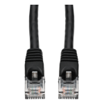 AddOn Networks ADD-0-5MCAT6A-BK networking cable Black 0.5 m Cat6a U/UTP (UTP)