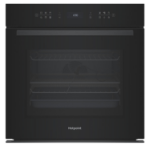Hotpoint Class 6 Electric Fan Assisted Single Oven with Air Fry and DualClean - Black