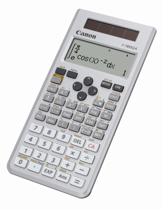 Canon F-789SGA calculator Pocket Display Grey