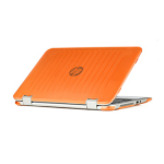 iPearl mCover notebook case 11.6" Hardshell case Orange