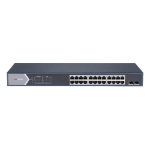 Hikvision DS-3E1526P-SI netwerk-switch Managed L2 Gigabit Ethernet (10/100/1000) Power over Ethernet (PoE) Zwart