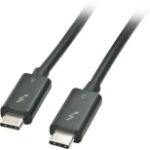 Microconnect TB3010 Thunderbolt cable 1 m Black 40 Gbit/s