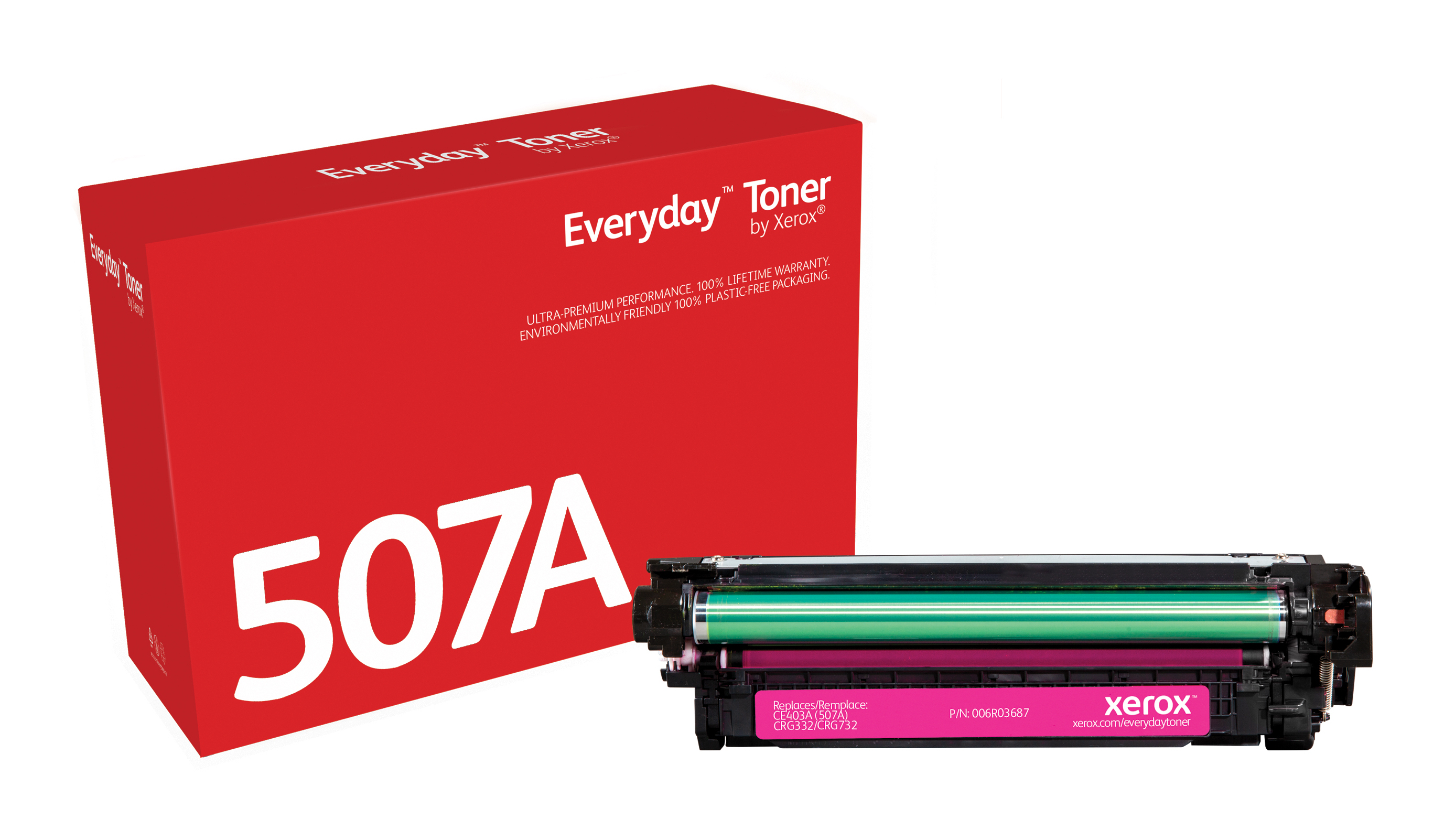 Image of Xerox 006R03687 Toner cartridge magenta, 6K pages (replaces HP...