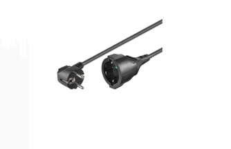 Image of Microconnect Schuko, M/F, 10m Black