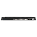 QNAP QSW-M5218P-6F12T network switch Managed L3 10G Ethernet (100/1000/10000) Power over Ethernet (PoE) 1U Black