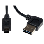 Tripp Lite UR030-006-RA USB cable 72" (1.83 m) USB 2.0 USB A Mini-USB B Black