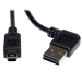 Tripp Lite UR030-006-RA USB cable USB 2.0 72" (1.83 m) USB A Mini-USB B Black