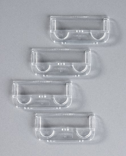 Image of Rexel Crystalfile Crystal Tab Clear (50)
