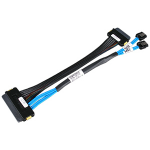 Fujitsu T26139-Y3971-V1 Serial Attached SCSI (SAS) cable 0.27 m Black, Blue