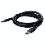 AddOn Networks USB3EXTAAMM6 USB cable 70.9" (1.8 m) USB 3.2 Gen 1 (3.1 Gen 1) USB A Black
