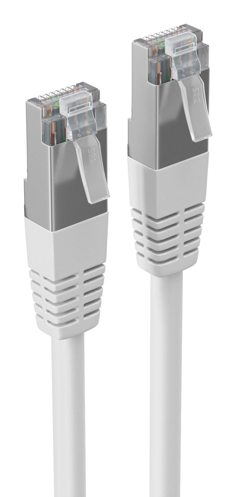 EU Product - Netzwerk-/Patchkab. Cat6, S/FTP,LZSH, wei� 10m thumbnail