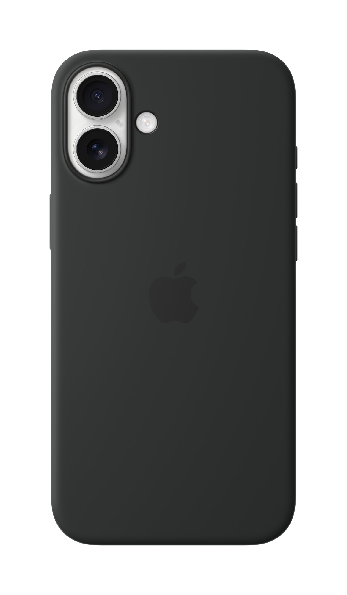 Apple Black Iphone 16 Plus Silicone Case With Magsafe
