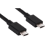 CLUB3D USB Type-C Gen 2 actieve kabel - 4K60Hz, 10Gbps(data) Opladen op 100W M/V 1 m ook geschikt voor Apple Macs