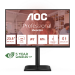 AOC 24E4U computer monitor 60.5 cm (23.8") 1920 x 1080 pixels Full HD LED Black