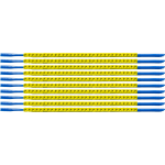 Brady SCNG-07-P cable marker Black, Yellow Nylon 300 pc(s)